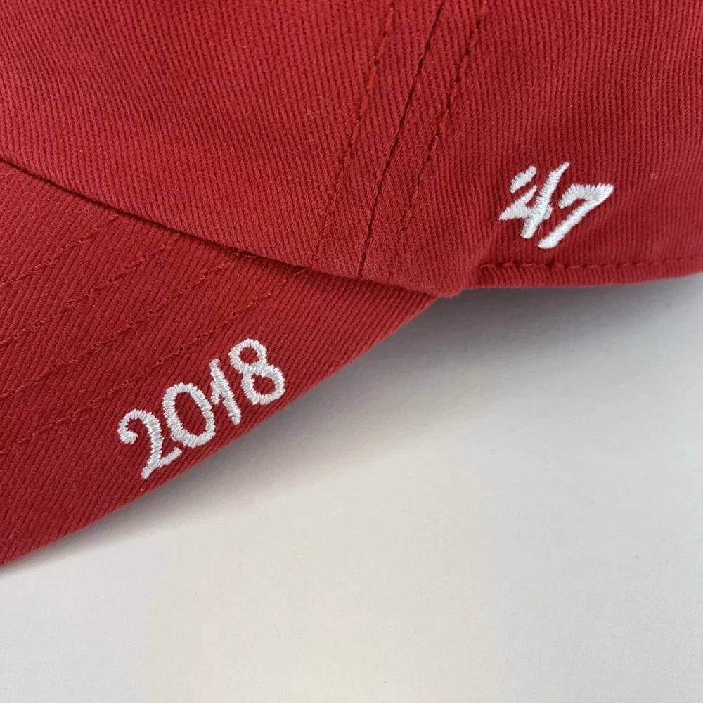All Star Game 2018 Hat Washington DC Women's Red '47 Adjustable MLB Baseball Cap